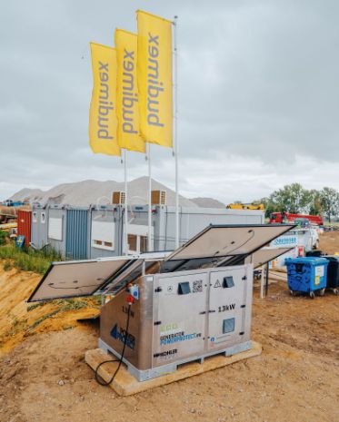 EcoGenerator 13 kW na placu budowy Budimex